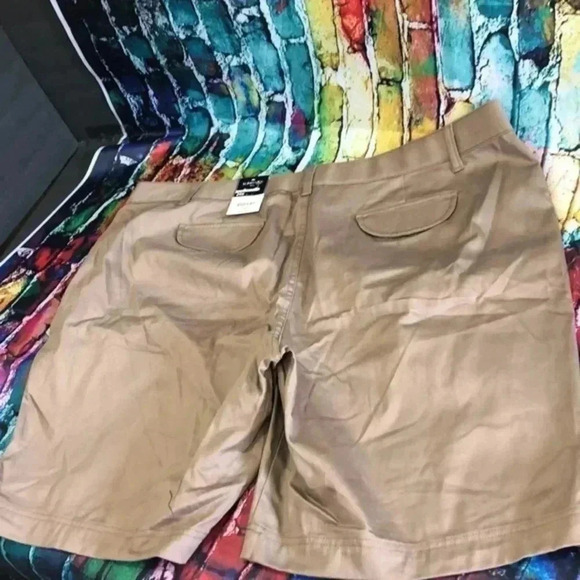 St.Johns Bay plus‎ size dark khaki shorts size 24W - Picture 2 of 9